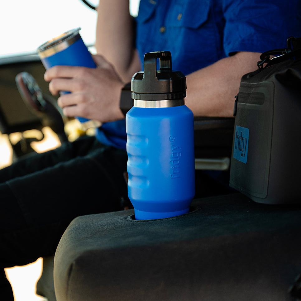 Fridgy Cruise™ Range - 1L Water Bottle in Regal Blue
