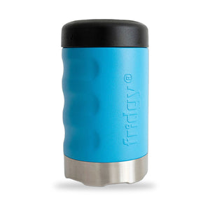 Fridgy 375ml Grip Series Can Cooler in Laser Blue