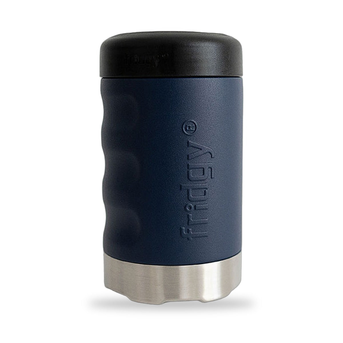 Fridgy 375ml Grip Series Can Cooler in Navy Forge