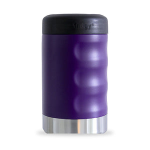 Fridgy 375ml Grip Series Can Cooler in Purple Army
