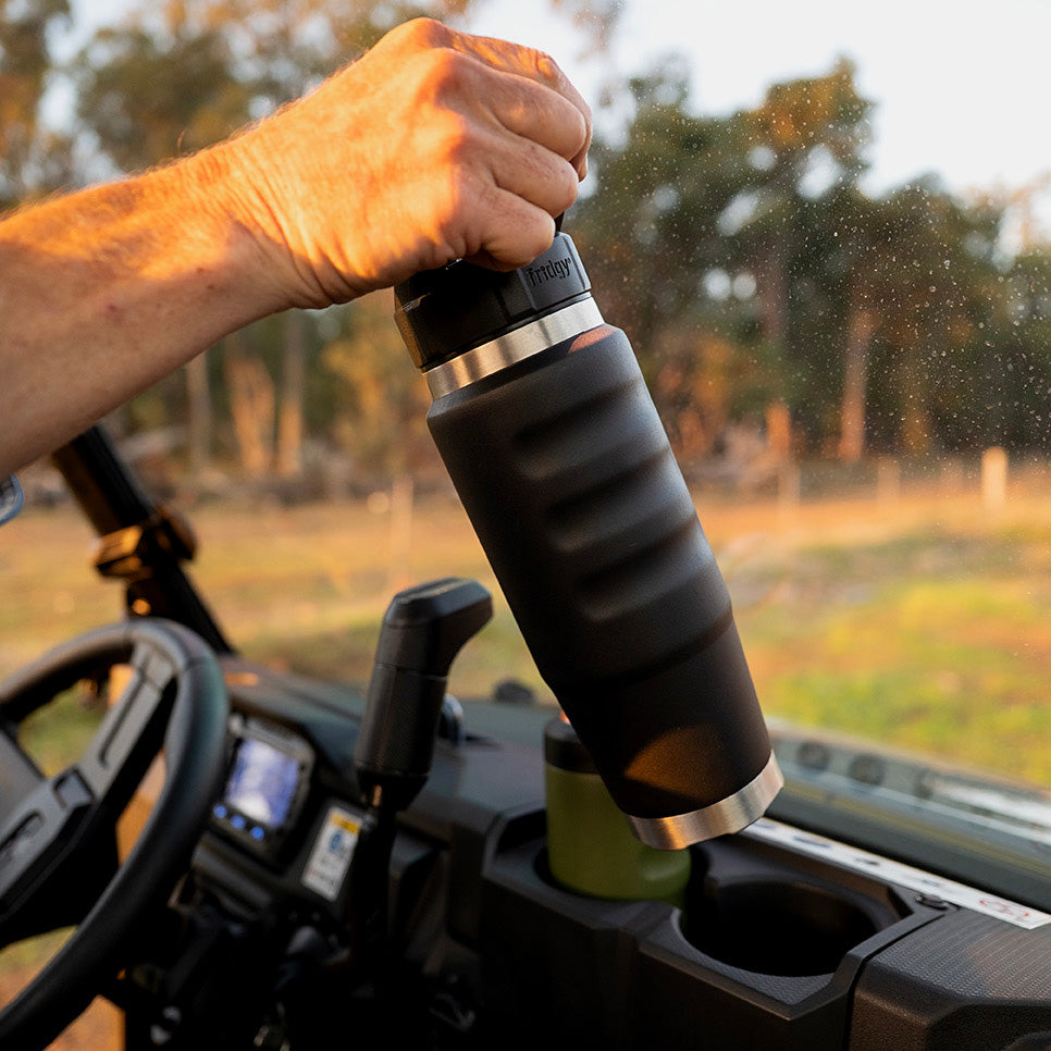 Fridgy Cruise™ Range - 750ml Water Bottle in Black
