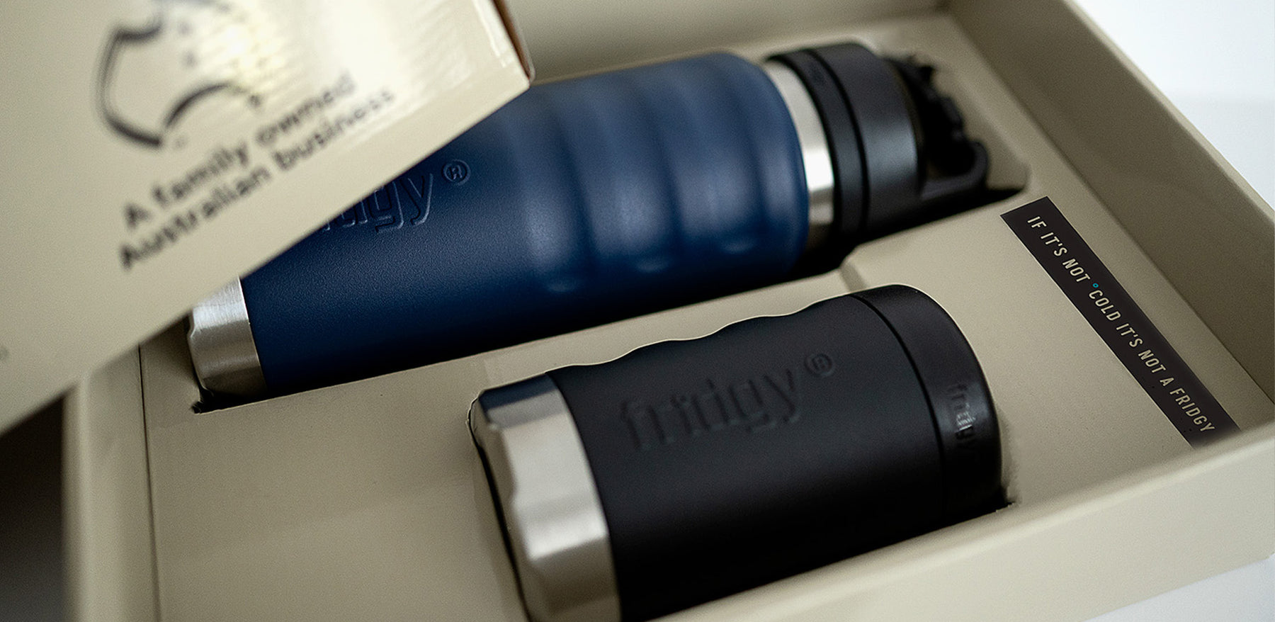 Fridgy©: Customisable Stainless Steel Water Bottles - Vacuum Flask