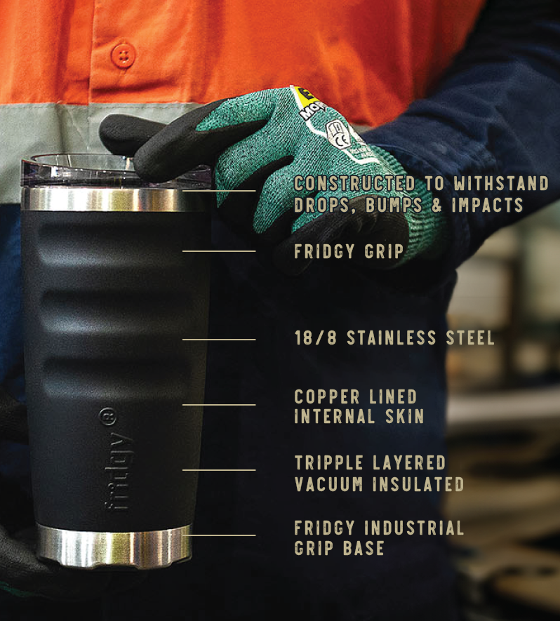 Fridgy©: Customisable Stainless Steel Water Bottles - Vacuum Flask
