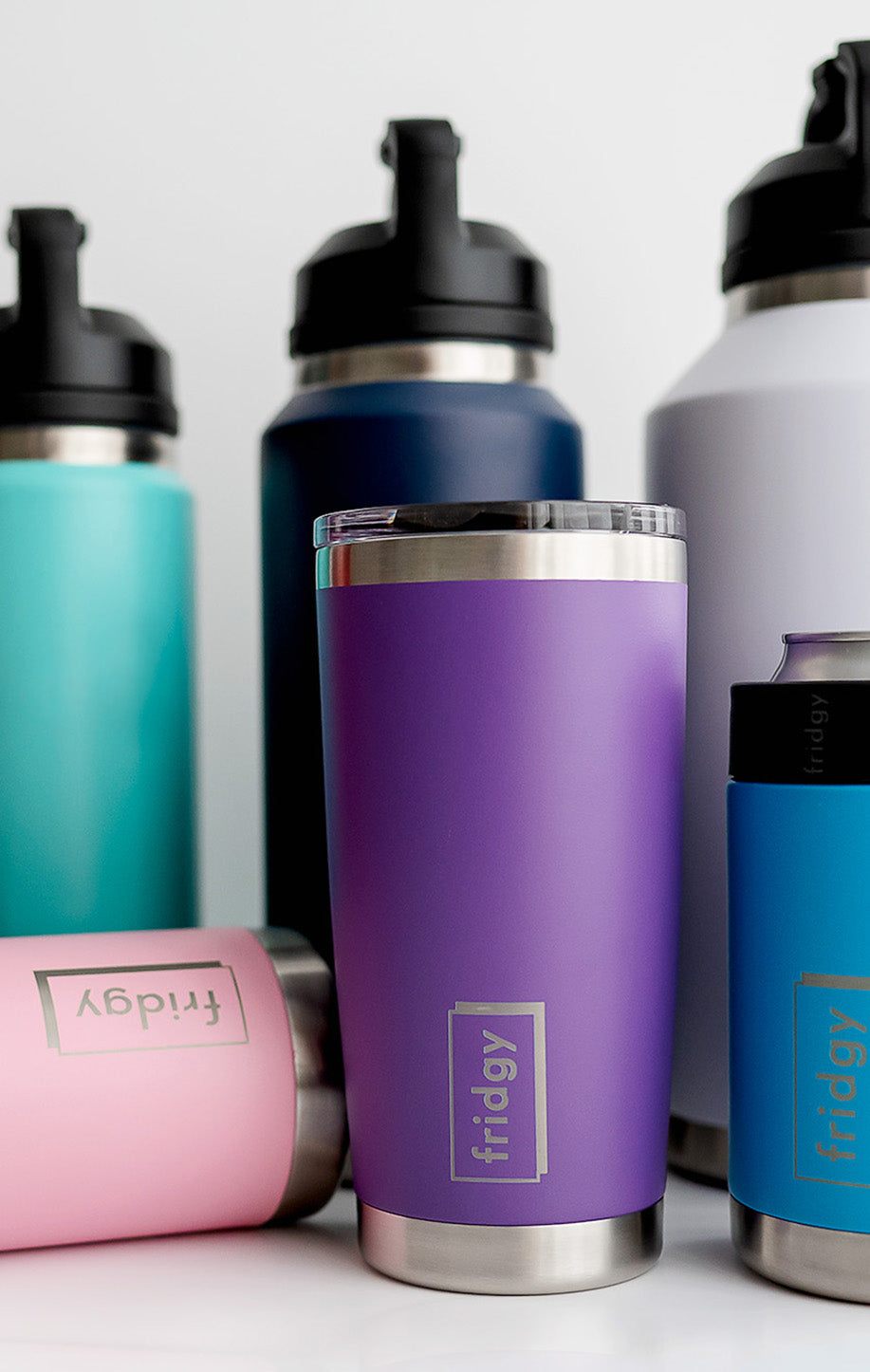 Fridgy©: Customisable Stainless Steel Water Bottles - Vacuum Flask