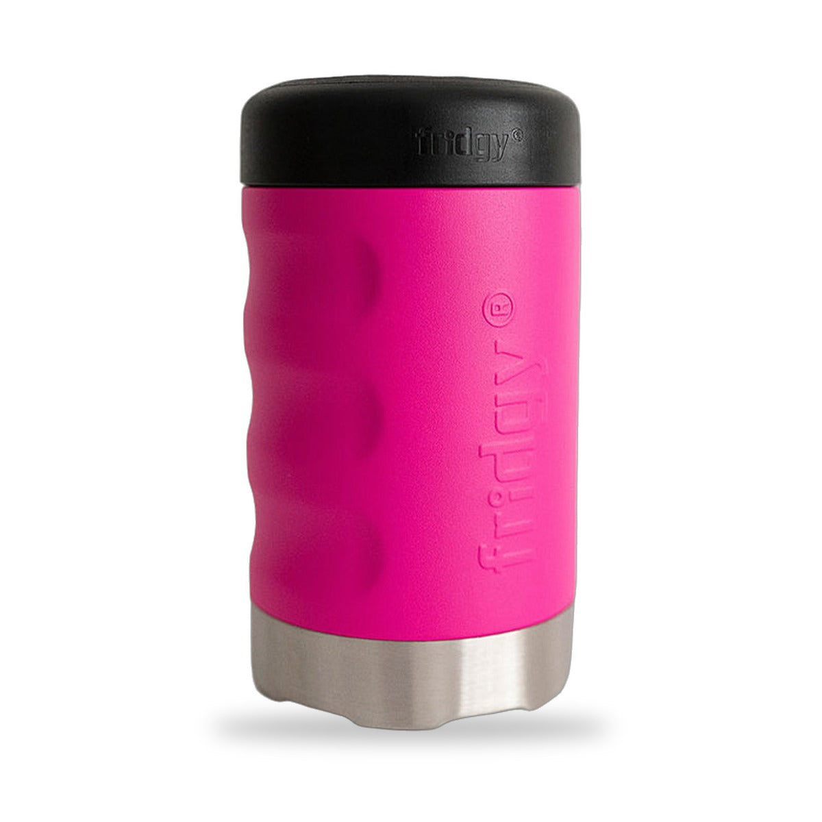 Fridgy 375ml Grip Series Can Cooler in Fiery Rose