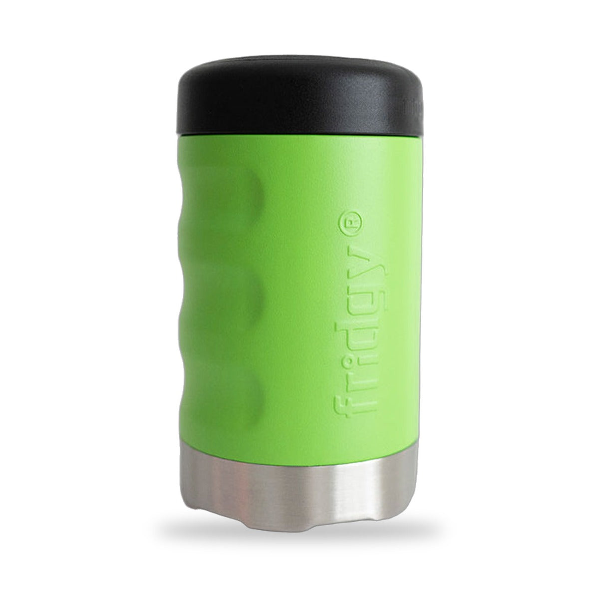 Fridgy 375ml Grip Series Can Cooler in Nitro Green