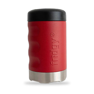 Fridgy 375ml Grip Series Can Cooler in Rebel Red