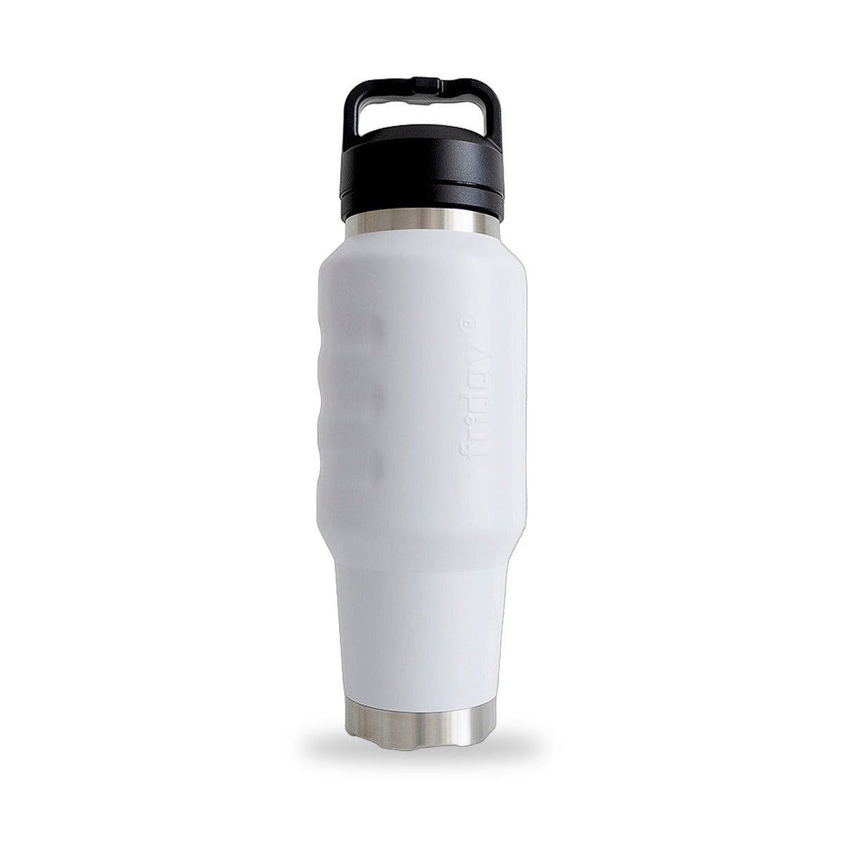 Fridgy Cruise Range - 1L Water Bottle in White