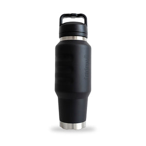 Fridgy Cruise Range 1L insulated water bottle in Dark Hour Black