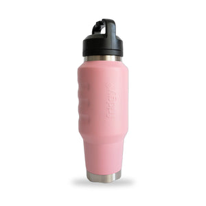 Fridgy Cruise Range 1L insulated water bottle in Dusky Pink