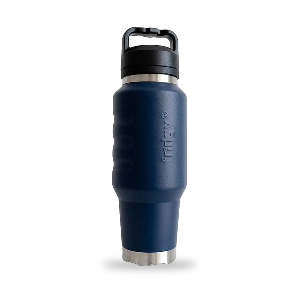 Fridgy Cruise Range 1L insulated water bottle in Navy Forge