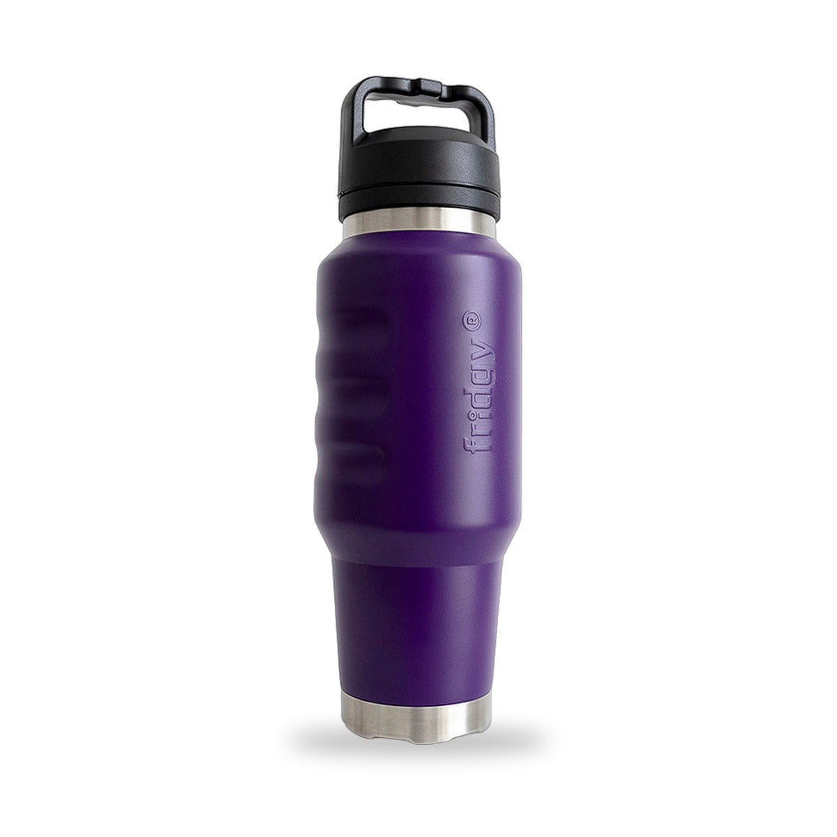 Fridgy Cruise Range 1L insulated water bottle in Purple Army