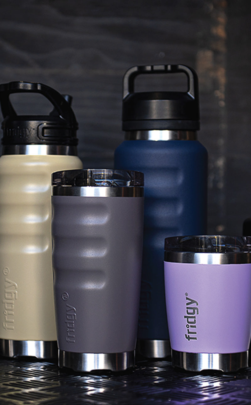 Fridgy©: Customisable Stainless Steel Water Bottles - Vacuum Flask